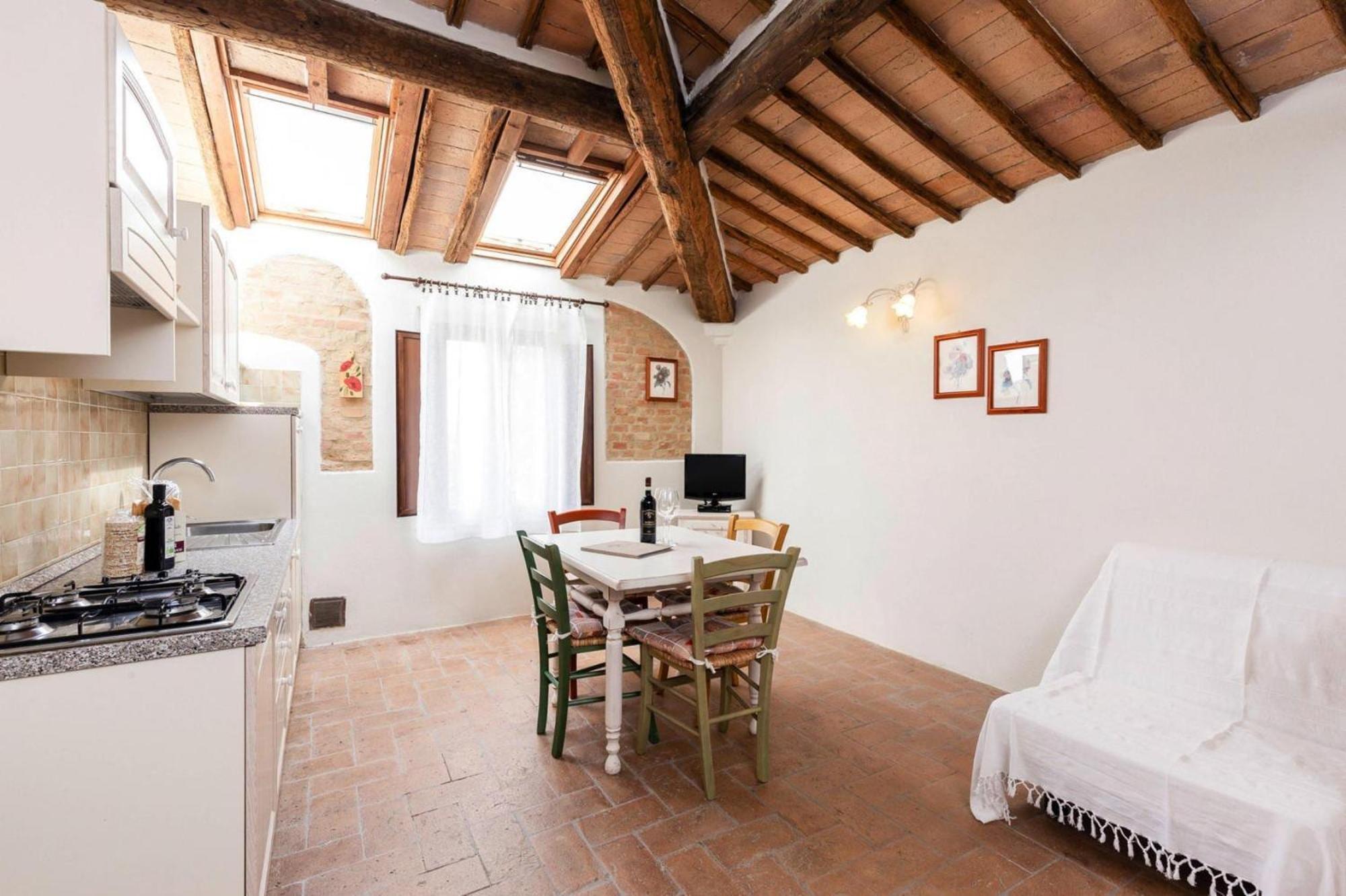 Apartamento Fattoria Bio Pieve A Salti Montalcino Exterior foto