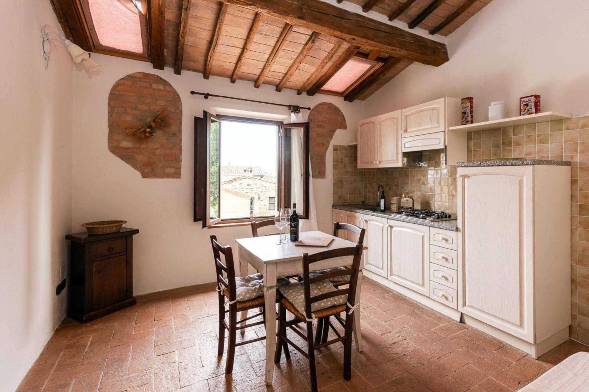 Apartamento Fattoria Bio Pieve A Salti Montalcino Exterior foto
