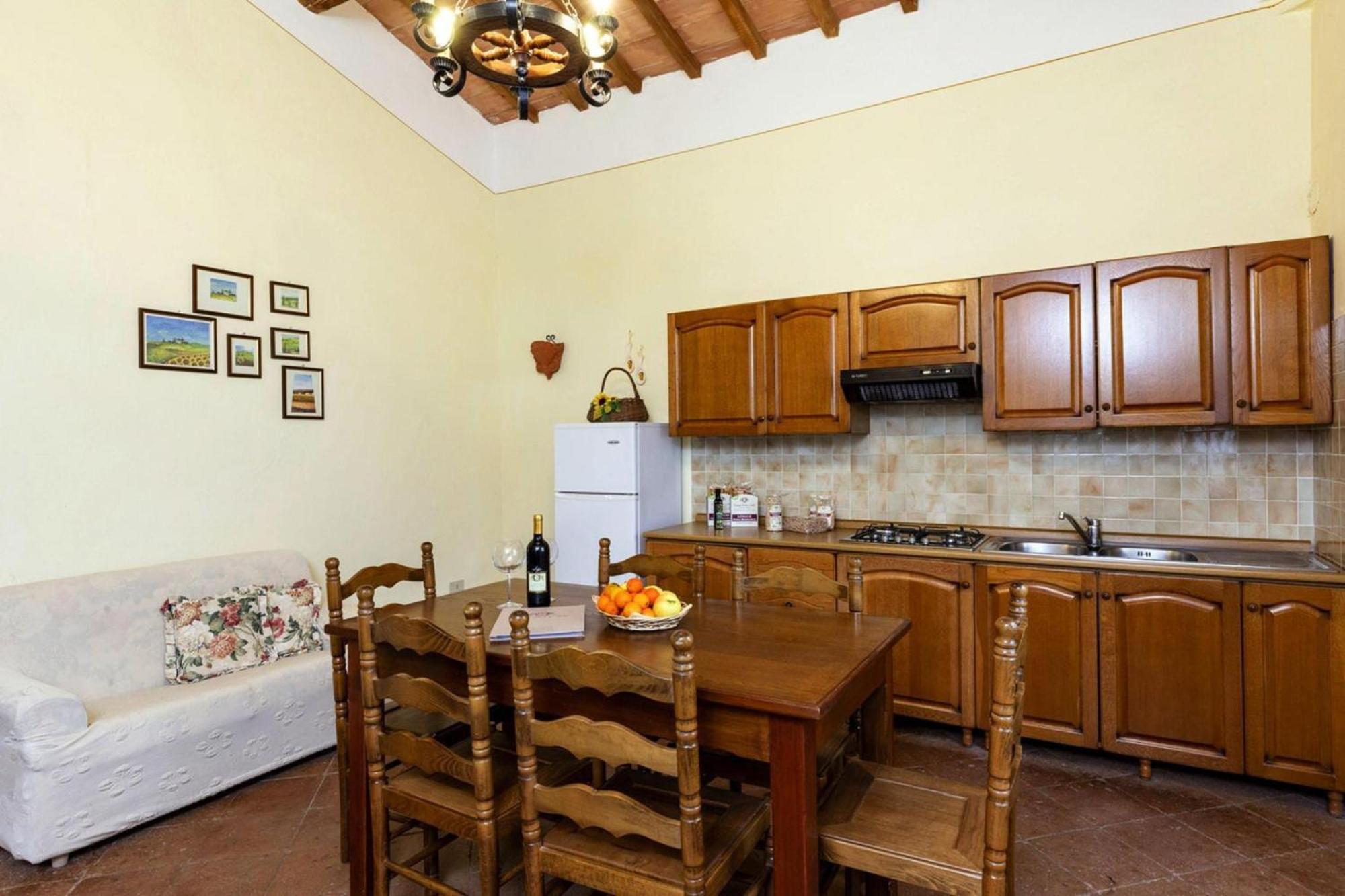 Apartamento Fattoria Bio Pieve A Salti Montalcino Exterior foto