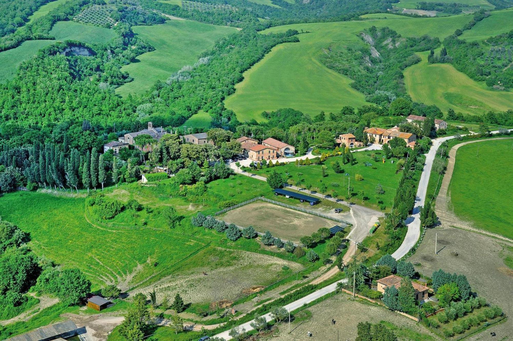 Apartamento Fattoria Bio Pieve A Salti Montalcino Exterior foto